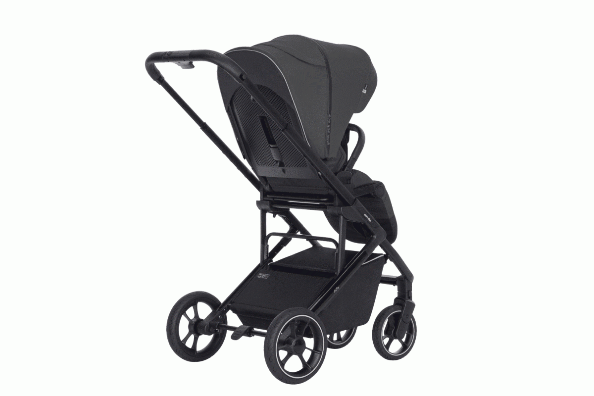 Коляска універсальна CARRELLO Alfa/W CRL-6507 (2in1) Midnight Black