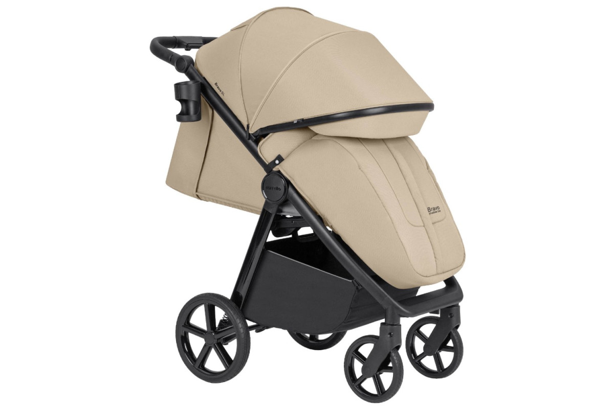 Прогулянкова коляска CARRELLO Bravo SL CRL-5520 Sand Beige 2024