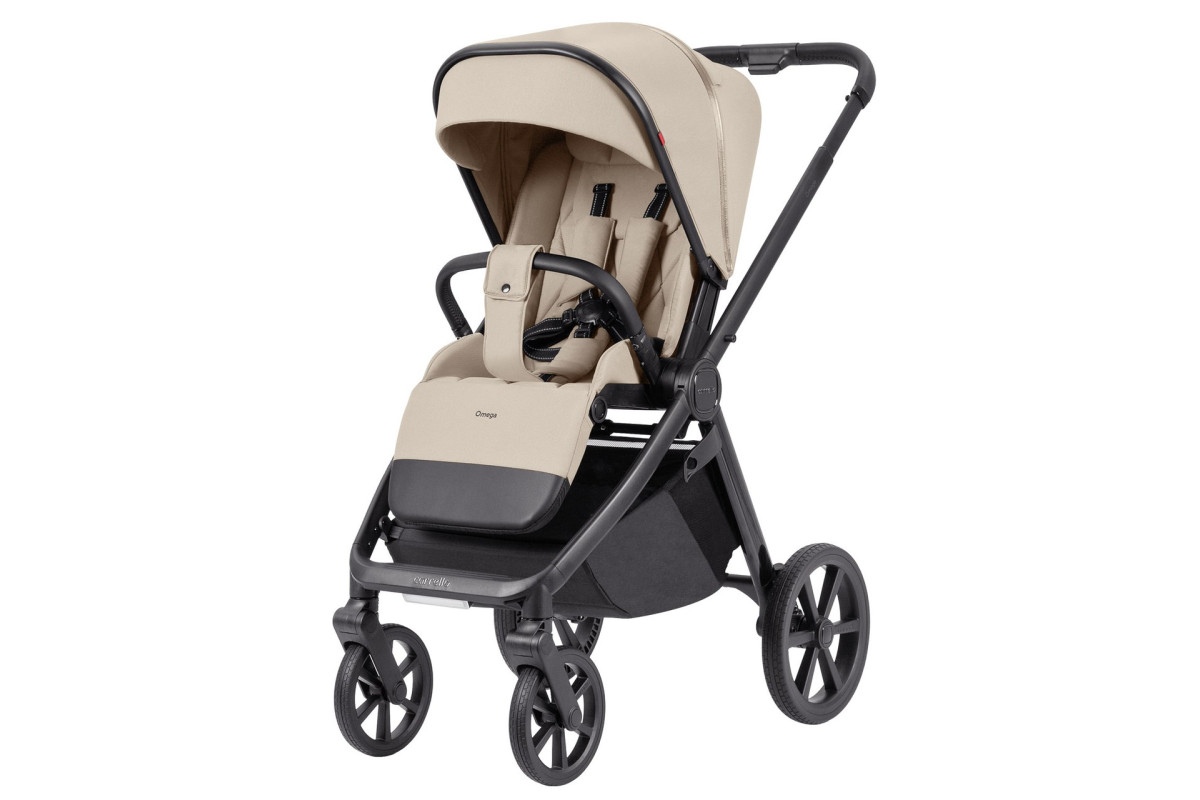 Коляска універсальна CARRELLO Omega CRL-6545/1 Solar Beige (3in1)