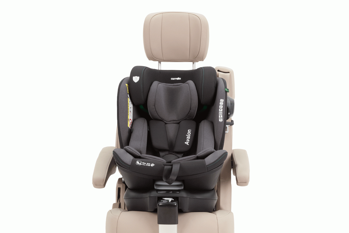 Автокрісло CARRELLO Revolt CRL-15805 Sky Grey i-Size 40-150см ISOFIX, поворот, опор.стійка