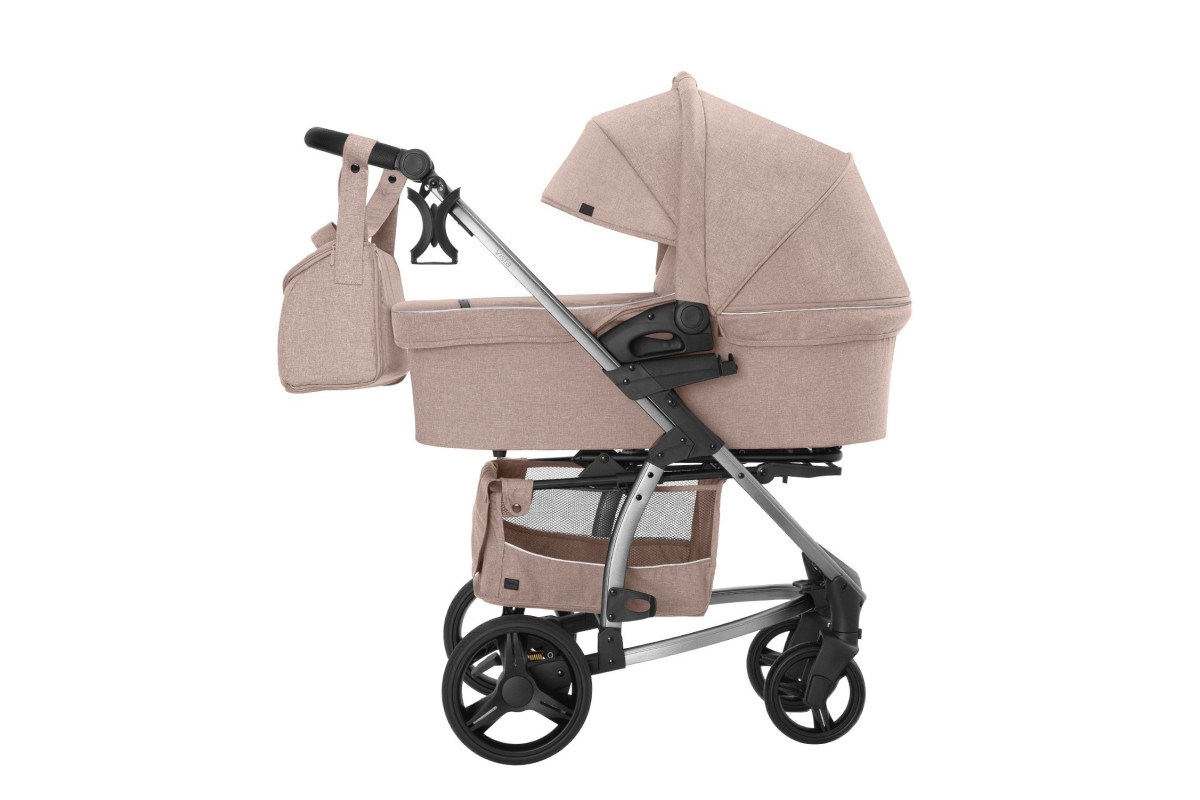 Коляска універсальна CARRELLO Vista CRL-6501/1 (2in1) Stone Beige