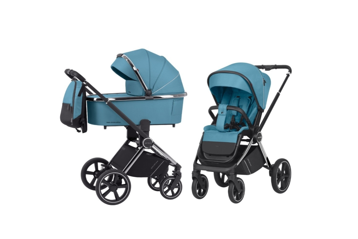 Коляска універсальна CARRELLO Ultimo CRL-6511 (2in1) Aqua Blue