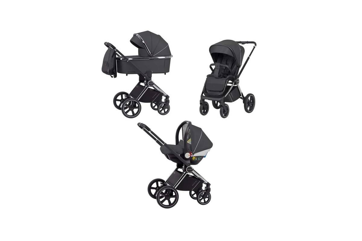 Коляска універсальна CARRELLO Ultimo CRL-6512 (3in1) Cool Grey