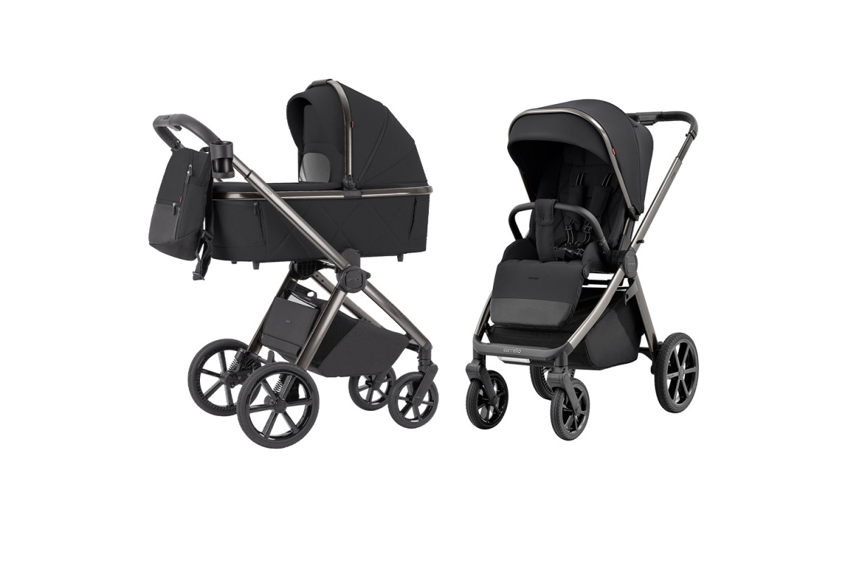 Коляска універсальна CARRELLO Omega CRL-6530 (2in1) Absolute Black