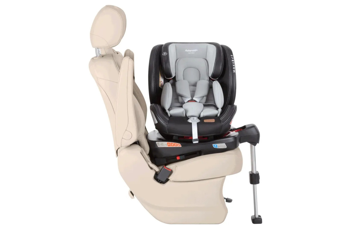 Автокрісло CARRELLO Asteroid+ CRL-15801 Shale Grey 0+1/2/3 ISOFIX з поворотом та опорною стійкою