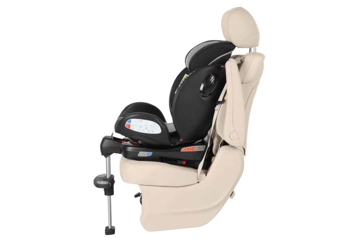 Автокрісло CARRELLO Asteroid+ CRL-15801 Shale Grey 0+1/2/3 ISOFIX з поворотом та опорною стійкою