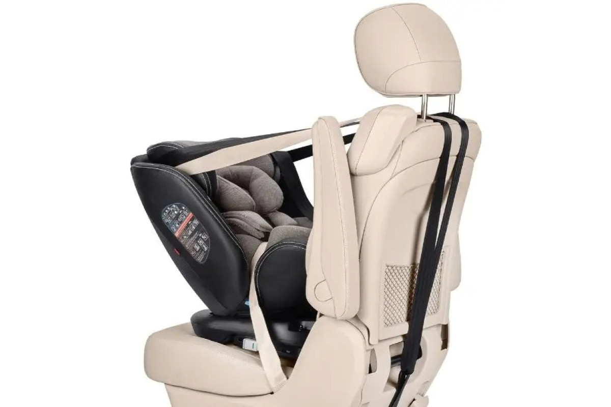 Автокрісло CARRELLO Asteroid CRL-12801/2 Magnet Gray 0 + 1 + 2 + 3 ISOFIX з поворотом