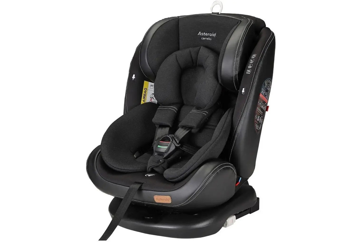 Автокрісло CARRELLO Asteroid CRL-12801/2 Space Black 0+1/2/3 ISOFIX з поворотом