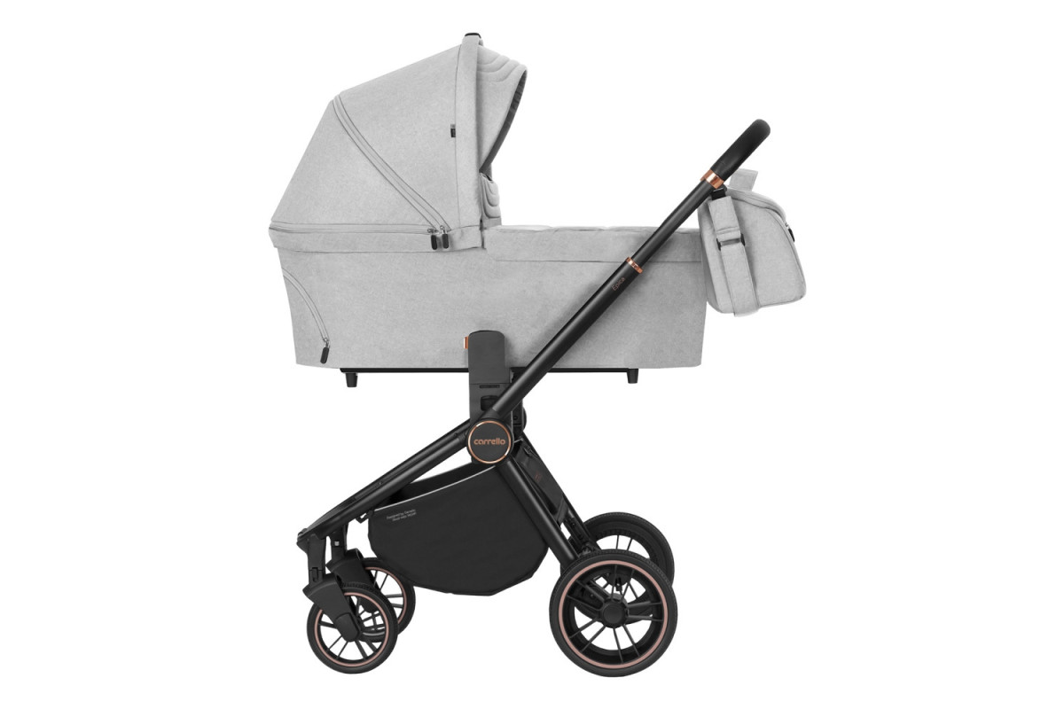 Коляска універсальна CARRELLO Epica CRL-8510/1 (2in1) Silver Grey