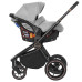 Коляска універсальна CARRELLO Epica CRL-8511/1 (3in1) Silver Grey +дощовик