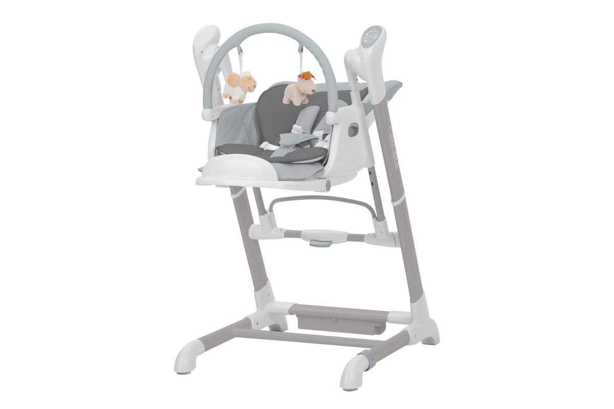 Стільчик-гойдалка CARRELLO Cascata CRL-10303/1 Ash Grey