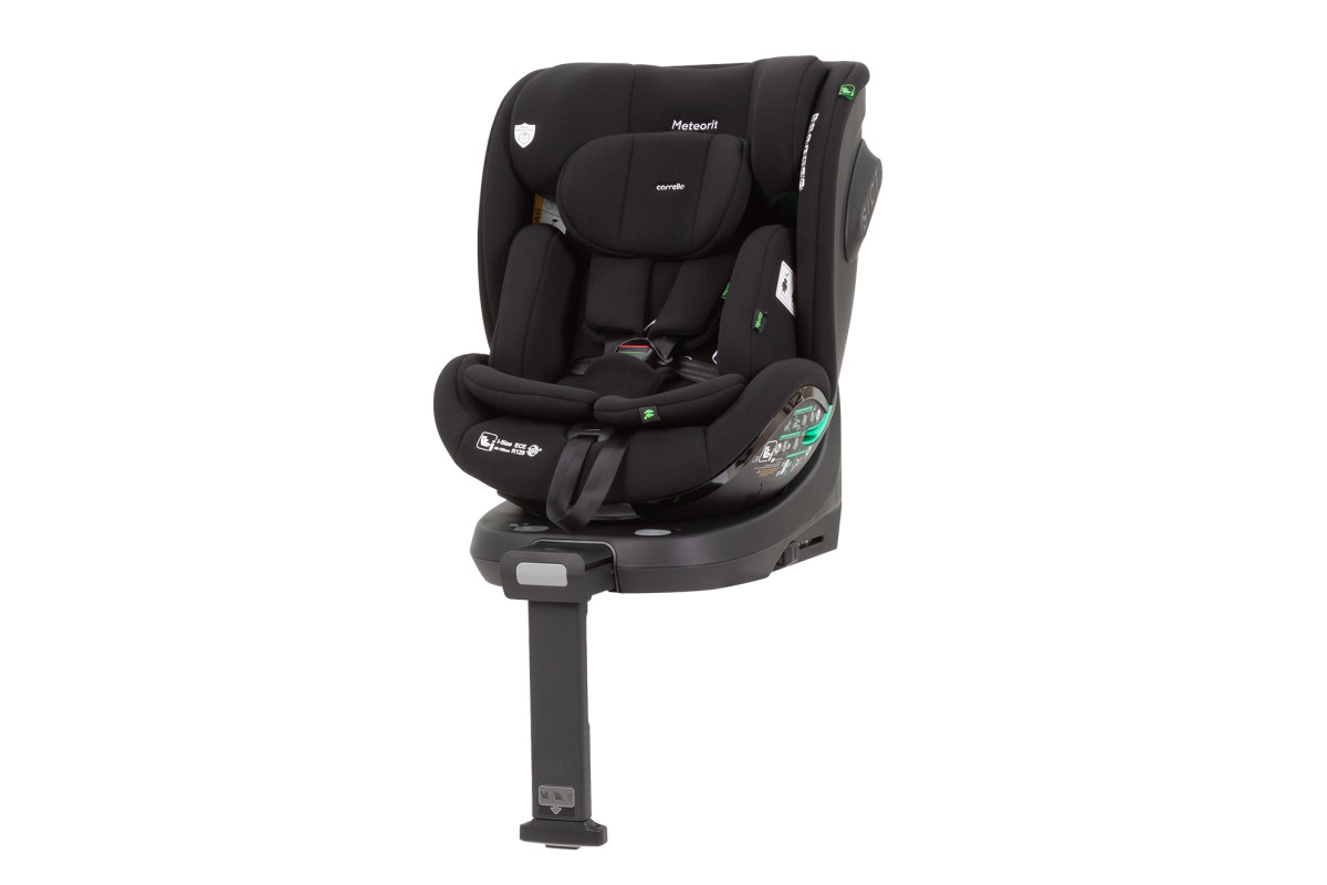 Автокрісло CARRELLO Meteorit CRL-16001 Space Black i-Size 40-150см ISOFIX, поворот, опор. стійка