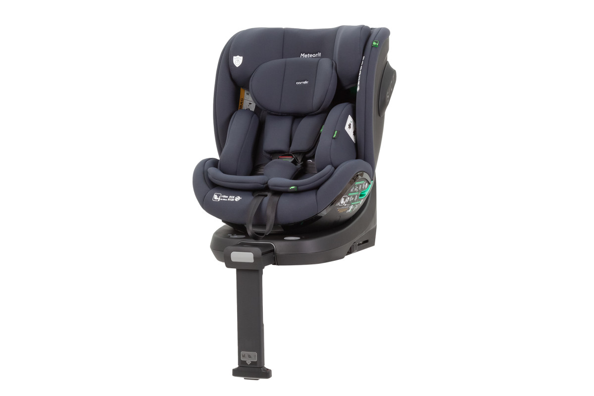 Автокрісло CARRELLO Meteorit CRL-16001 Carbon Grey i-Size 40-150см ISOFIX, поворот, опор.стійка