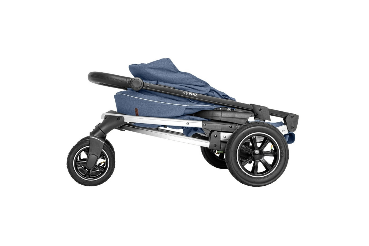 Коляска прогулянкова CARRELLO Vista CRL-5511 Denim Blue льон L