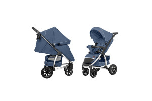 Коляска прогулянкова CARRELLO Vista CRL-5511 Denim Blue льон L