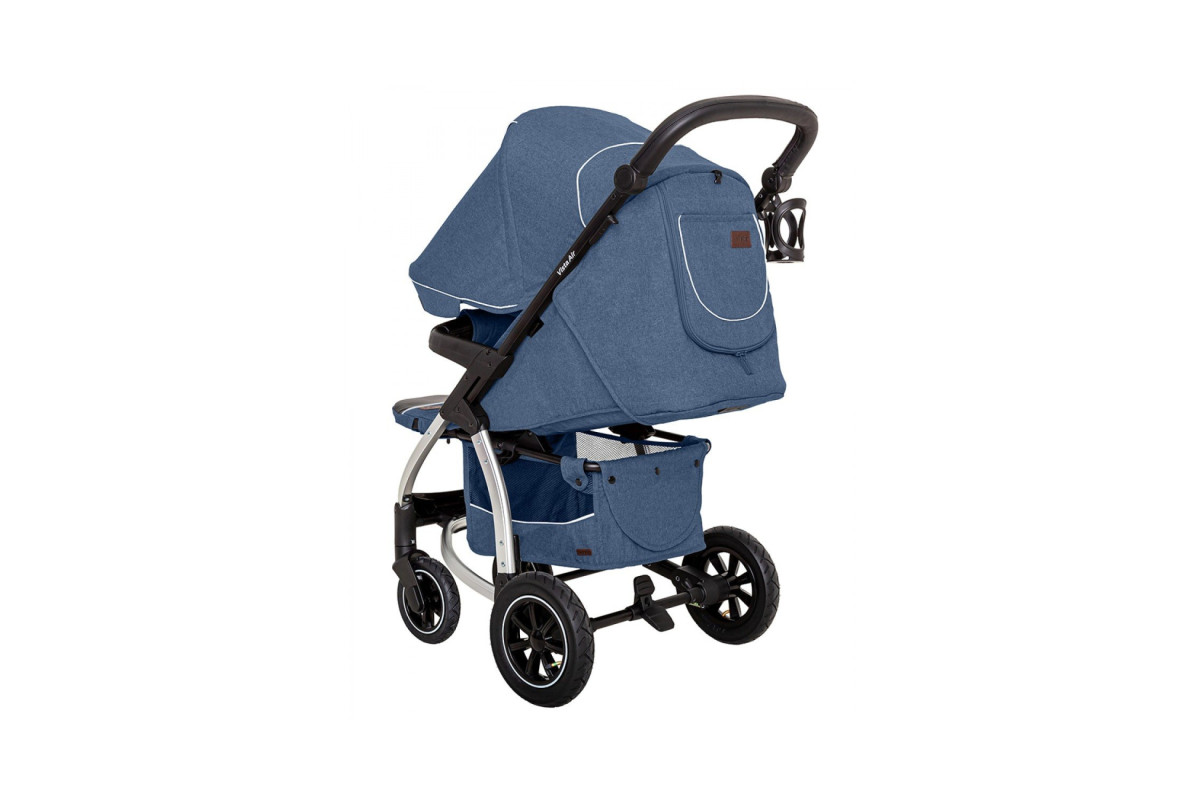 Коляска прогулянкова CARRELLO Vista CRL-5511 Denim Blue льон L