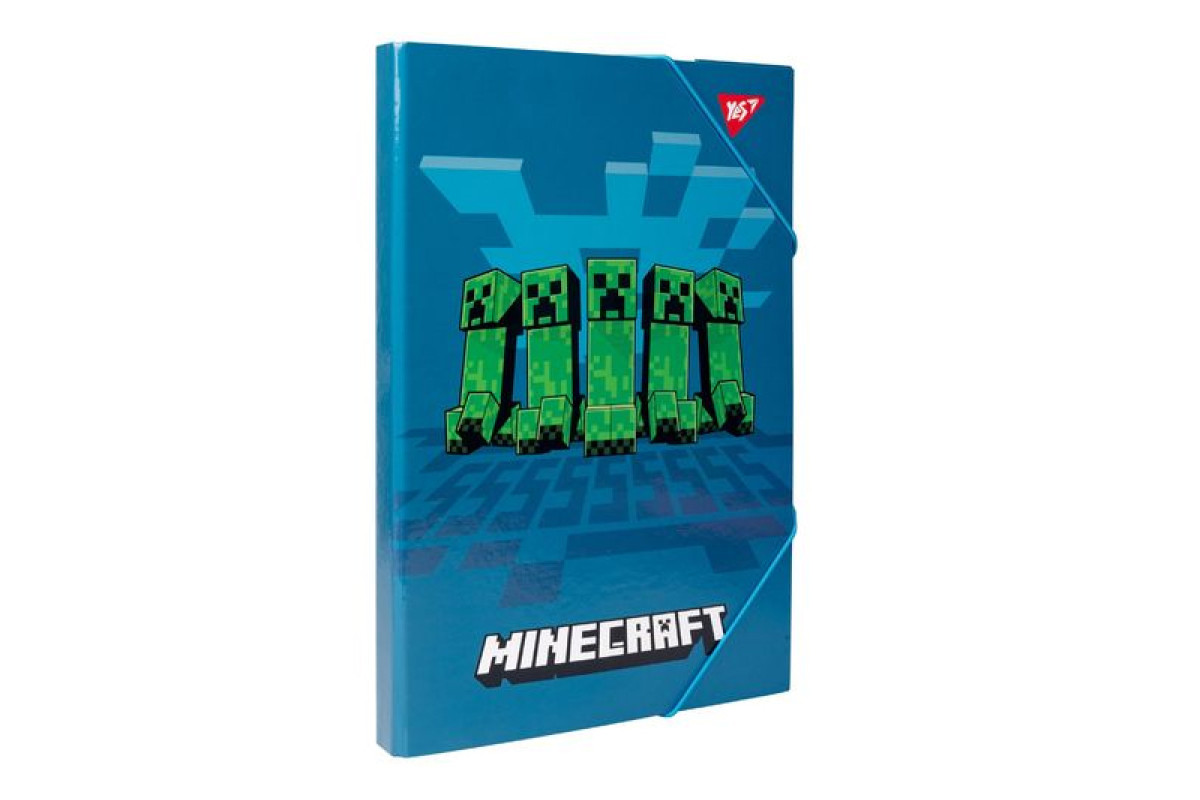 Папка для праці Yes картонна A4 "Minecraft"