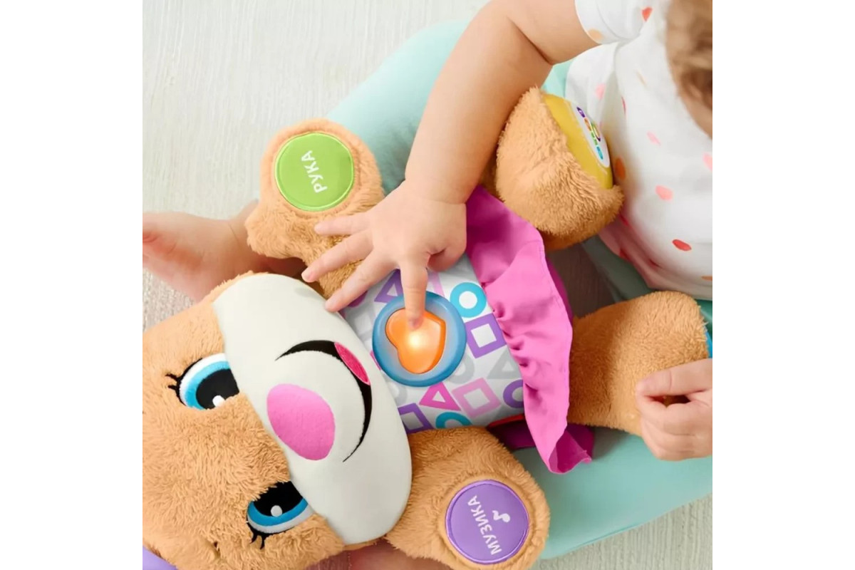 Сестричка Розумного цуценяти з технологією Smart Stages FPP85 укр. мова Fisher-Price LAUGH AND LEAR