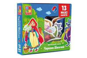 Настільна гра 'Магнітний театр. Червона шапочка' VT3206-52 (укр) Vladi Toys