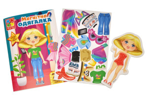 Магнітна гра 'Trendy girl' в папцi VT3204-32 (укр) Vladi Toys