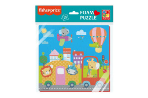 М'які пазли 22х23 'Fisher-Price. Місто' VT1109-05 (англ) VladiToys