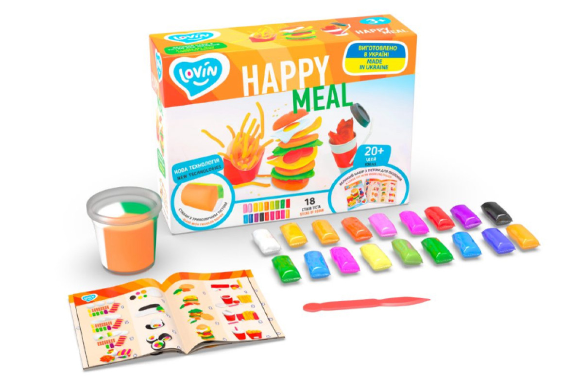 Happy Meal TM Lovin Набір для ліплення з тістом