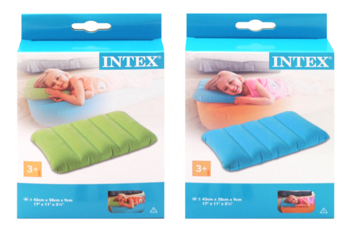 Подушка надувна INTEX 68676 р.43*28*9 см