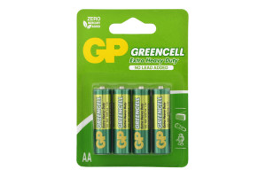 Батарейки GP 15G R06 Greencell C4 4 шт.