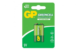 Батарейка GP 6F22 1604 Greencell C1 Крона 1шт.