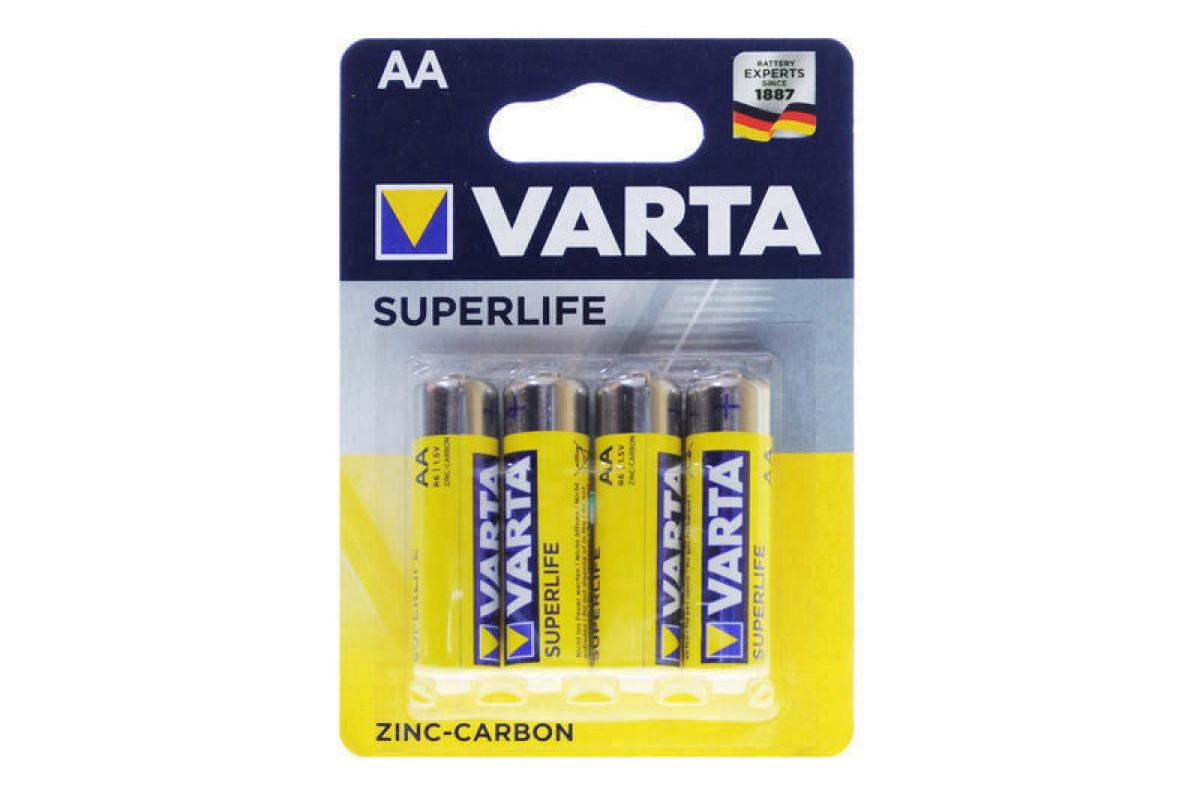 Батарейки Varta LR06 SUPER LIFE 4 шт.