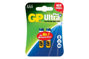 Батарейки GP 24AUP LR03 Ultra Plus Alkaline C2 2шт.