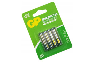 Батарейки GP 24G R3 Greencell C4 4шт.