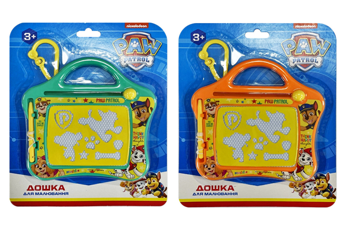 Магнітна дошка Paw Patrol PP-82103 кольорова  планшет 19,5*24,5 см, 2 кольори