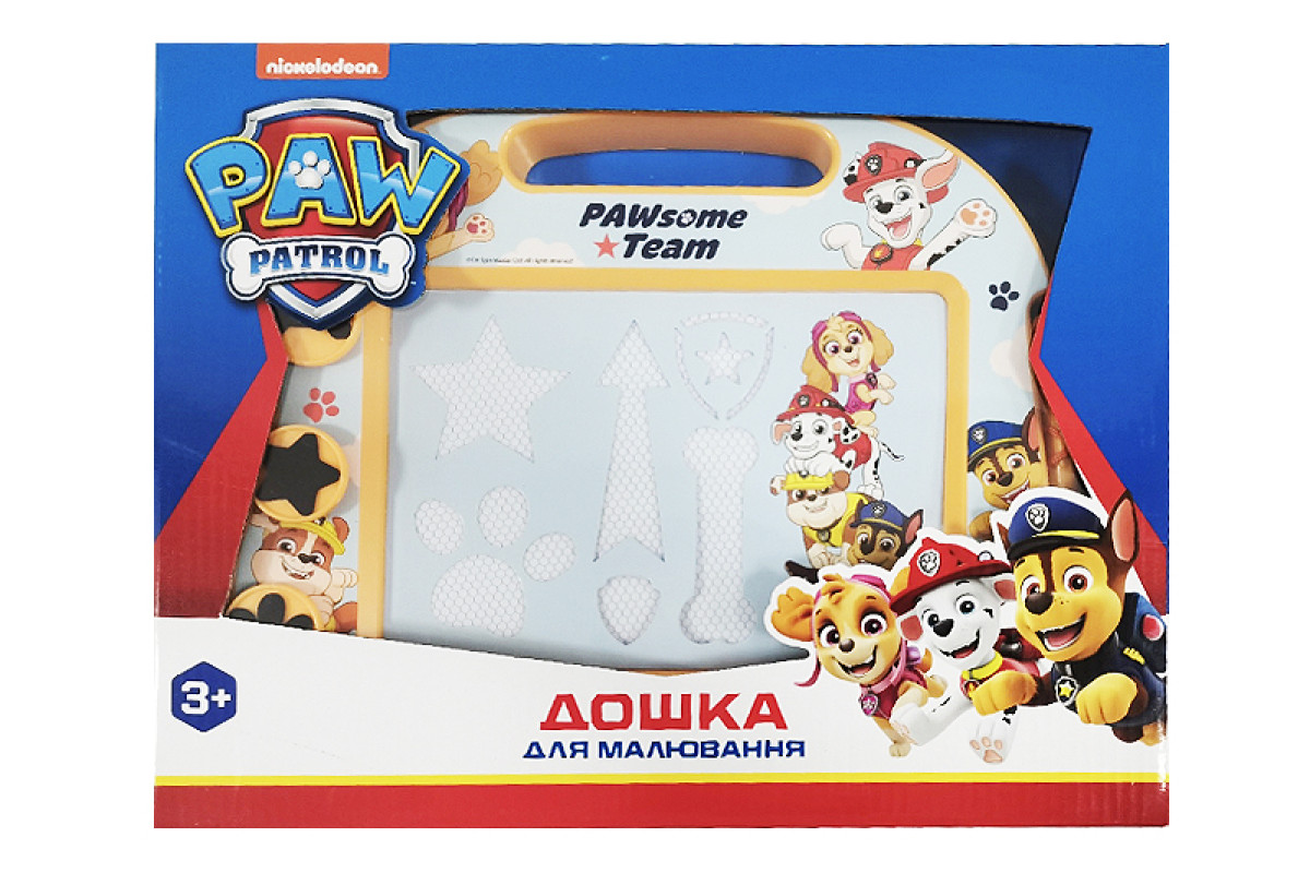 Магнітна дошка Paw Patrol, PP-82104, кольорова  в коробці р. 33*26*3,5 см