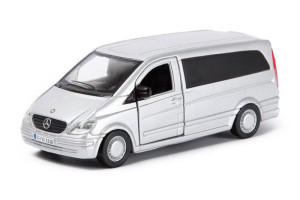 Автомодель - MERCEDES-BENZ VITO (асорті сріблястий, чорний 1:32) 18-43028 BBURAGO