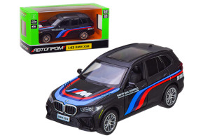 Машина металева АВТОПРОМ 4374 1:43 BMW X5M 1 колір,відкр. двері, короб. 14,5*6,5*7см