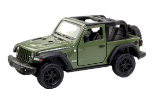 Автомодель - JEEP WRANGLER RUBICON 2021 (зелений) 250339U в коробці TechnoDrive