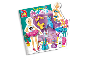 Магнітна гра Блондинка в папці VT3204-30 (українська) Vladi Toys