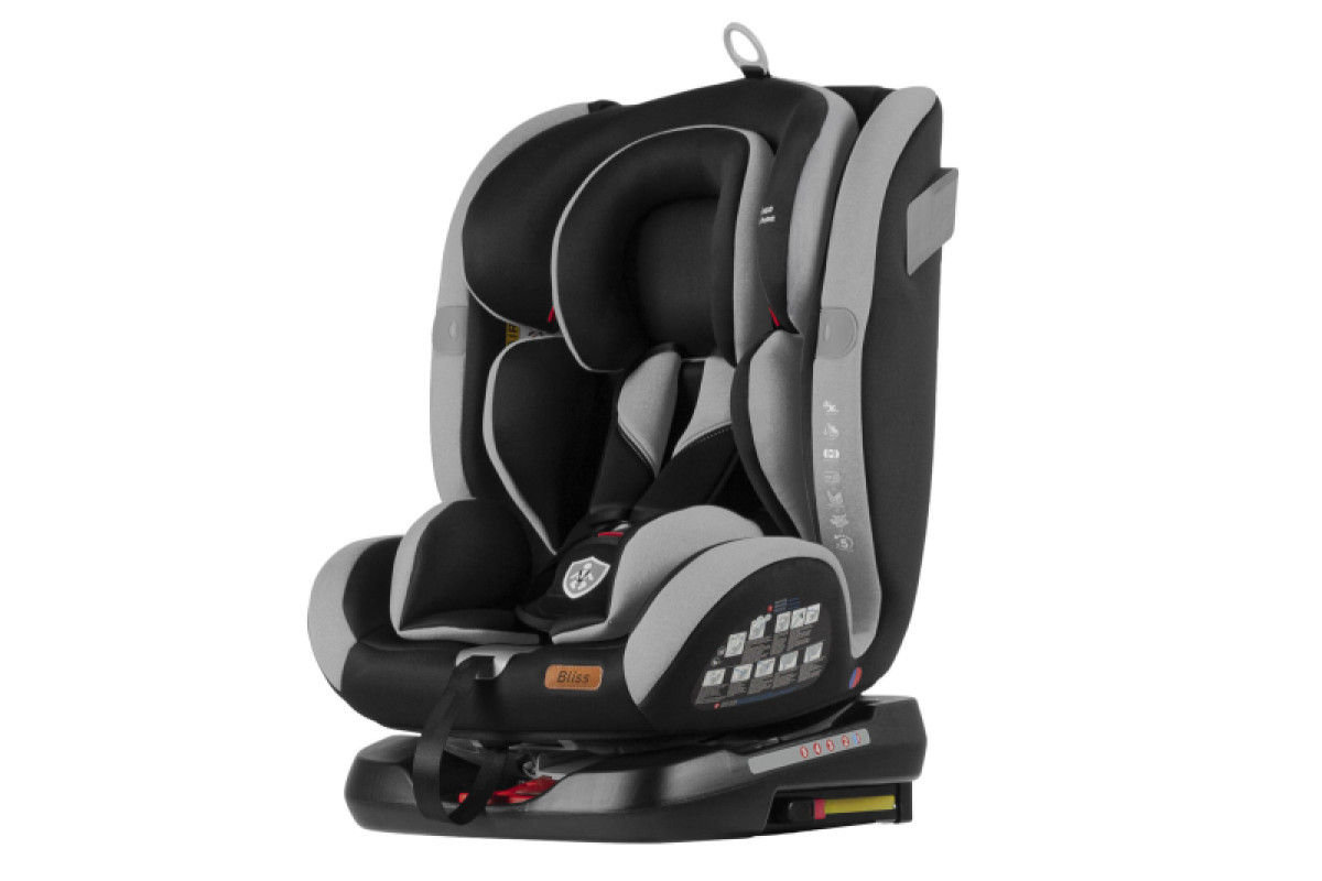 Автокрісло TILLY Bliss T-535 Light Grey 0+1+2+3 ISOFIX з поворотом