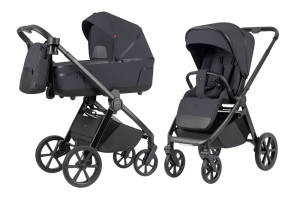 Коляска універсальна CARRELLO Omega CRL-6540 (2in1) Meteor Grey