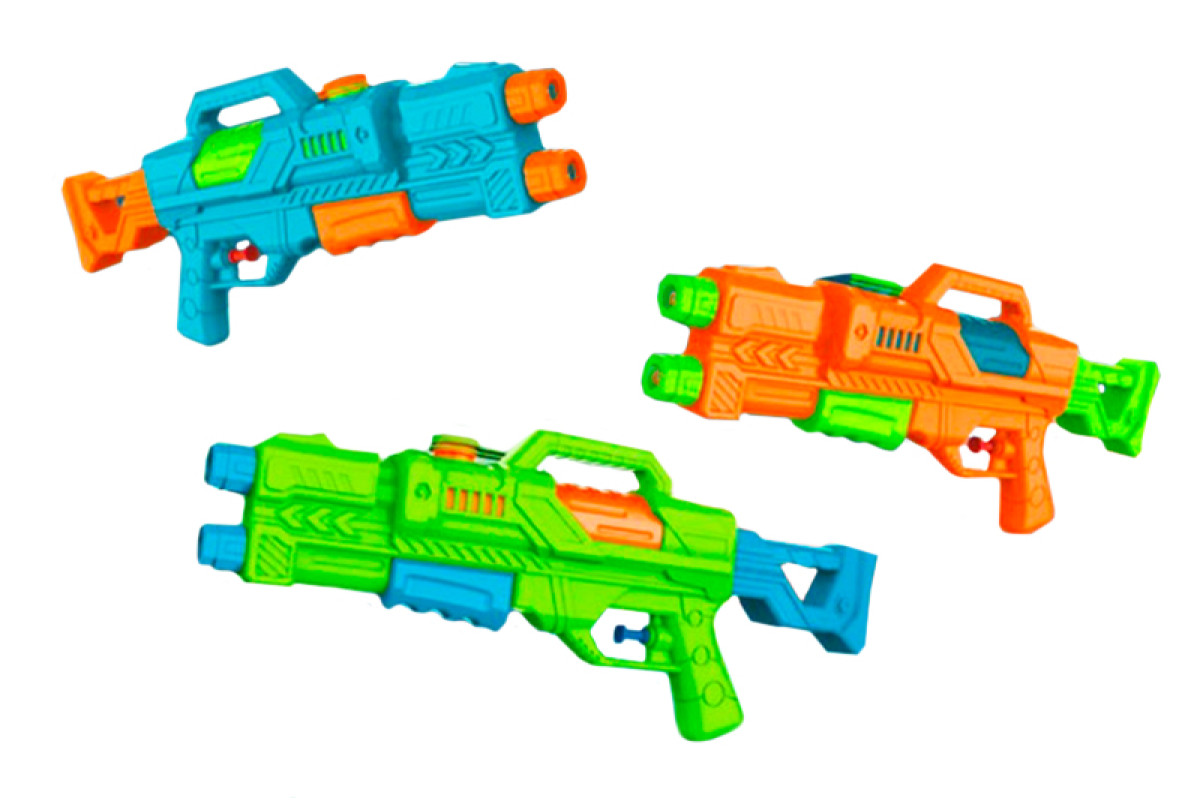 Водяний пістолет 3кольори M407Q р.48*21,6*4,5см