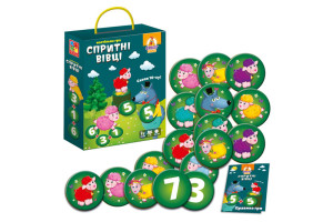 Гра настільна Vladi Toys розважальна. Спритні вівці. Схопи 10-ку! VT8033-07 Vladi Toys