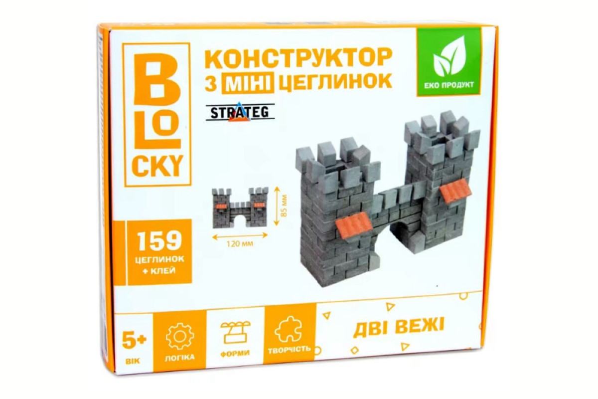 Будівельний набір для творчості з міні-цеглинок 31021 BLOCKY 