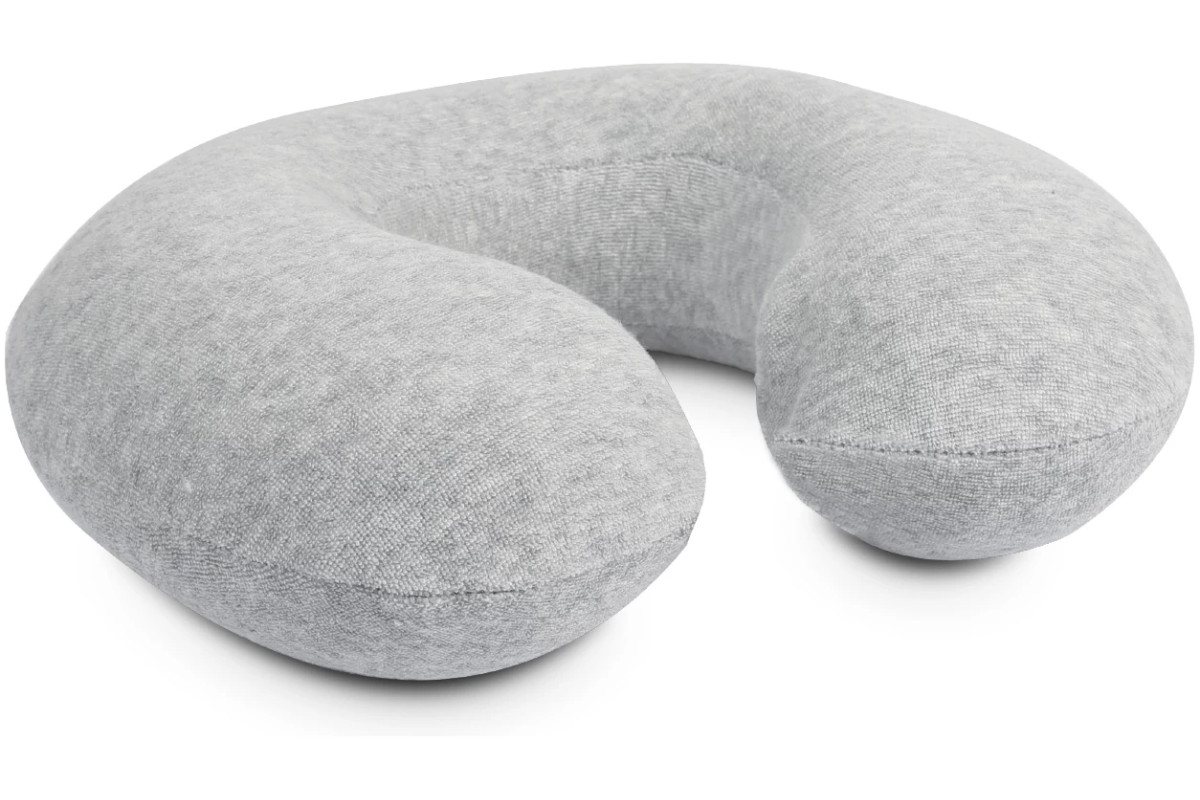 Подушка під шию FreeON Neck memory foam Grey