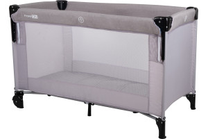 Ліжко-манеж дитяче FreeON Bedside з другим ярусом Grey