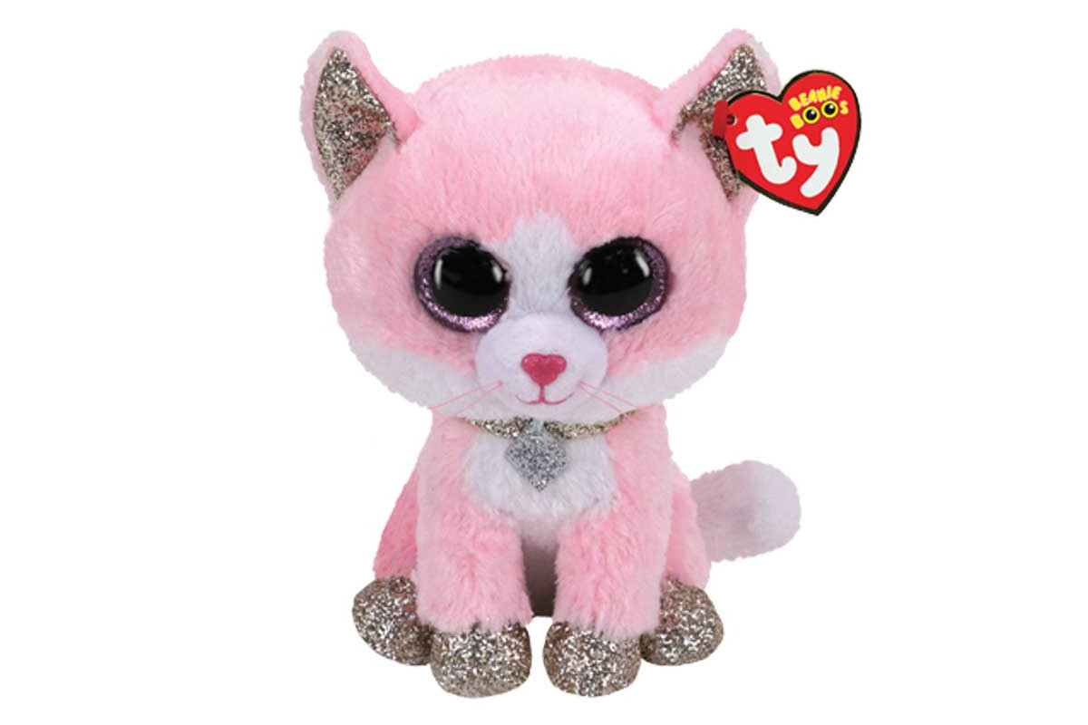 TY Beanie Boos Рожеве кошеня "FIONA" 15 см