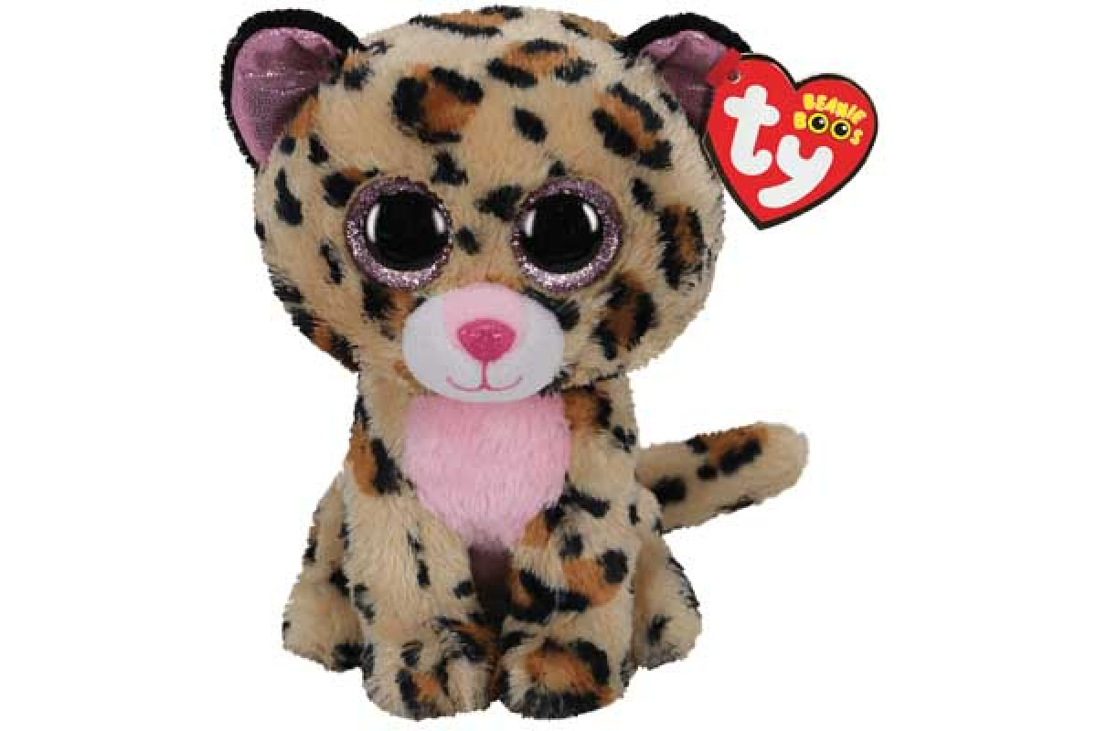 TY Beanie Boos Леопард "LIVVIE" 25 см