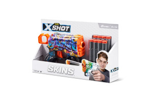 X-Shot Швидкострільний бластер Skins Menace Spray Tag (8 патронів)