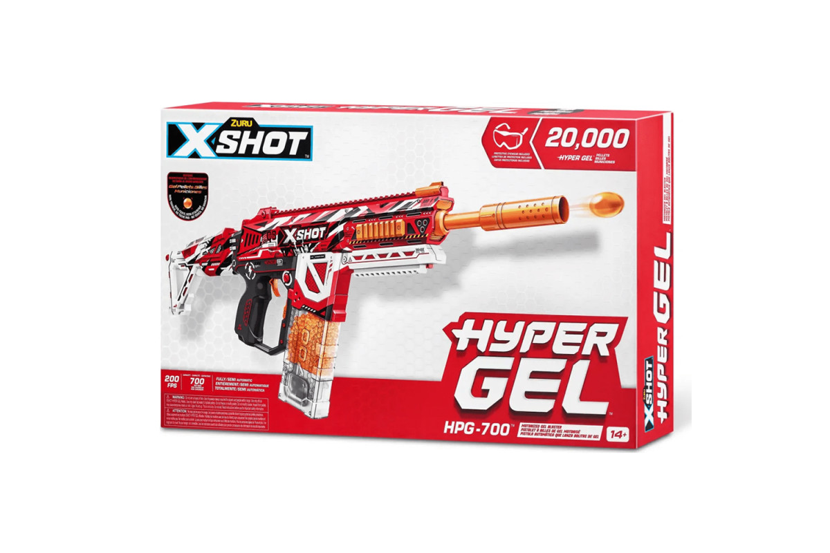 X-Shot Швидкострільний бластер Hyper Gel large (20 000 гелевих кульок)