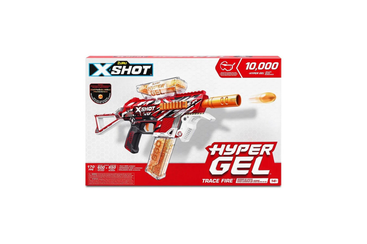 X-Shot Швидкострільний бластер Hyper Gel medium (10 000 гелевих кульок)